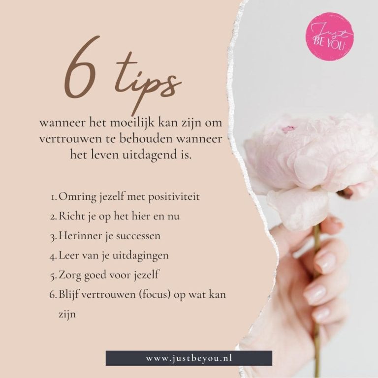 Versterk Je Vertrouwen 6 Tips Om Tegenslagen Te Overwinnen Just Be You